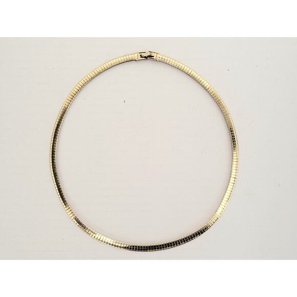 Omega Necklace Vintage 6mm Foldover Clasp Fooled the Jeweler - Picture 7 of 7